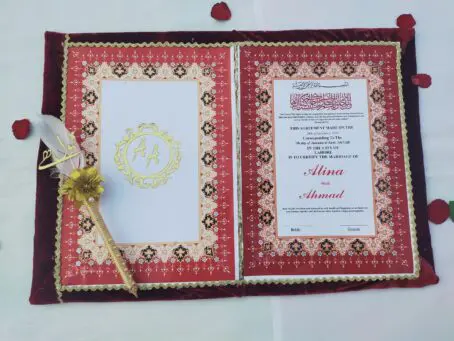 Nikah Certificate